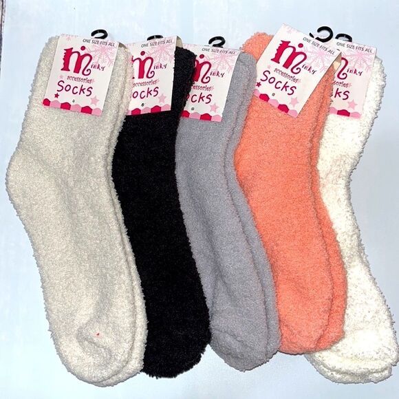 𝅺Minky Accessories Socks - Picture 1 of 2
